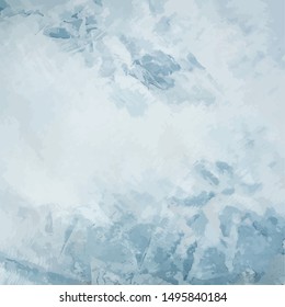 Vector concrete background. Abstract cool grey and blue square texture, a minimalist design template with copy space