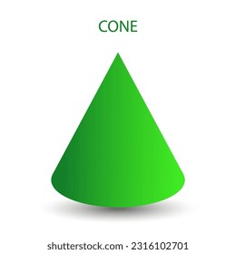 Cone Shape Vector Art & Graphics