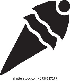 vector de helado de cono