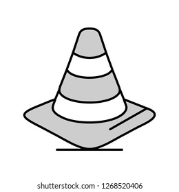  Vector cone icon
