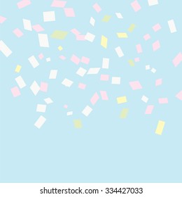 Vector Confetti Background Pattern