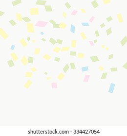 Vector Confetti Background Pattern