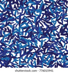 Vector Confetti Background Pattern. Element of design. Colored feathers on a white background
