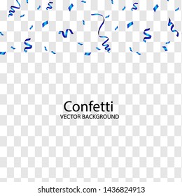 Vector confetti. Festive illustration. Party popper isolated on white background