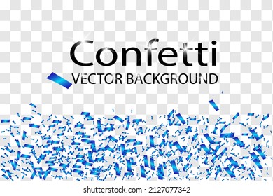 Vector confetti. Festive illustration. Party popper isolated on white background