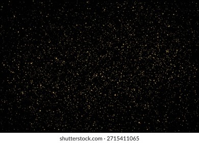 Diseño de fondo de purpurina de oro de lujo de confeti de Vector