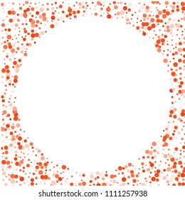 Vector  confetti on transparent background. Falling tinsel and confetti from minimalistic geometrical confetti and ribbons. Flat falling glitter. Abstract triangles and ribbons on label.