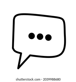 vector for confused emoticon, sms message logo