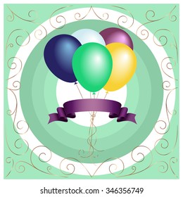 Vector. Congratulate and celebrate.