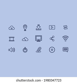 Vector connection digital technology concept.