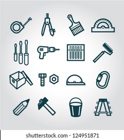 Vector Construction and Building Icons Set