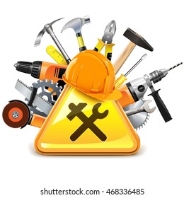 Vector Construction Tools with Sign