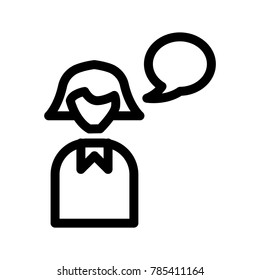 vector contact icon logo symbol mobile app
