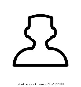 vector contact icon logo symbol mobile app
