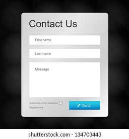 Vector contacts form