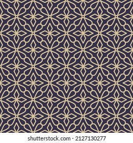 Vector contemporary color simple geometric floral shape. Ethnic Peranakan seamless pattern background. Use for fabric, textile, interior decoration elements, upholstery, wrapping.