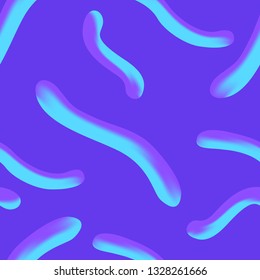 vector contemporary colorful freeform shape seamless pattern on violet