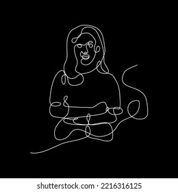 ejercicio de línea continua vectorial