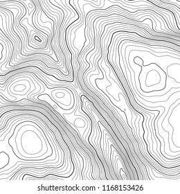 Vector contour topographic map background. Topography and geography map grid abstract backdrop. Business concept. Vector illustration