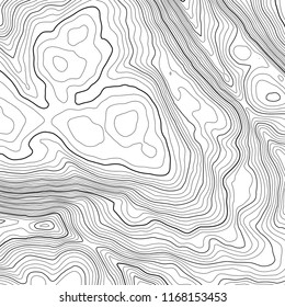 Vector contour topographic map background. Topography and geography map grid abstract backdrop. Business concept. Vector illustration