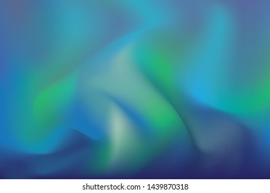 Vector Cool Color Background with Blue, green, violet Colors