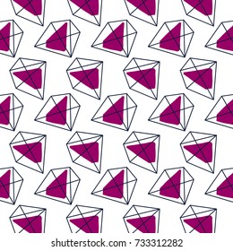 Vector cool hexagon pattern. Creative wrap, simply polygonal abstract concept. Trendy decoration. 