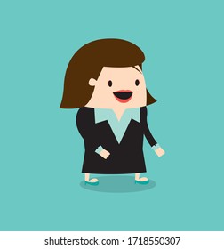 Vector Cool, Hip Characters at work in the Office.