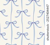 Vector coquette flowers pattern.Colorful seamless grandmillennial pattern. Perfect for greetings, invitations, manufacture wrapping paper, textile and web design. Vector preppy pattern.