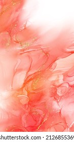 Banner de coral vectorial. Razo de pincel abstracto dibujado a mano. Elemento Wave.