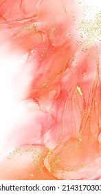 Banner de coral vectorial. Razo de pincel abstracto dibujado a mano. Elemento Wave.
