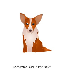 犬 切り絵 のイラスト素材 画像 ベクター画像 Shutterstock