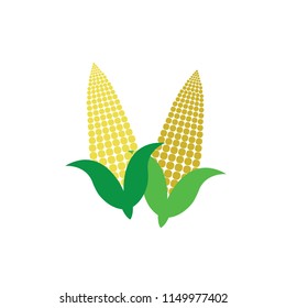 vector corn on the cob 