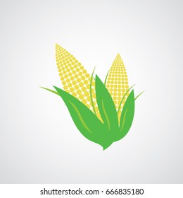 vector corn on the cob