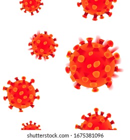 Vector coronavirus 2019-nCov pandemic , COVID-19 outbreak. Concept of pandemic virus biohazard.