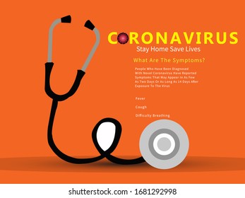 Vector de Coronavirus o COVID-19, Coronavirus Infographic.