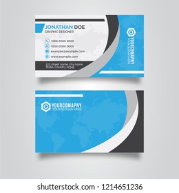 Vector Corporate Business Card Template.
-----------------------------
- Size (3.5” x 2.0” With 0.25” Bleed Front and Back)
- Fully Editable, Layered
- CMYK Color mode
- Illustrator .eps file included