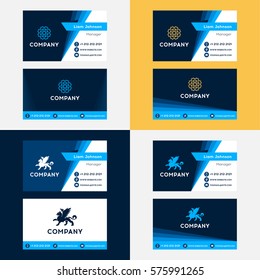 Vector corporate business cards
