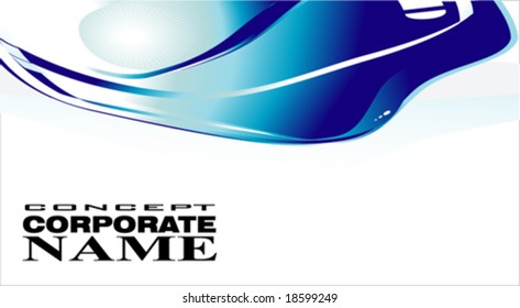 VECTOR Corporate Business Colorful card template