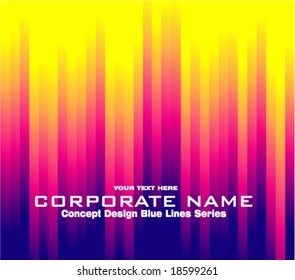 VECTOR Corporate Business Colorful card template