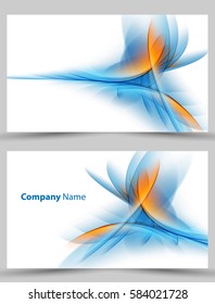Vector corporate cards templates set. Elements for design. Magazine, annual reports vector templates. Eps10
