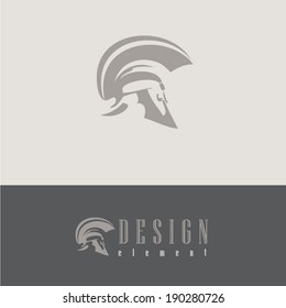 vector corporate centurion helmet protection design element for business companies