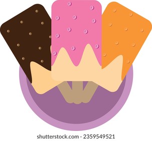 Vector Corporate Ice-Cream Design Icon