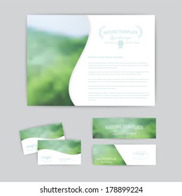 Vector corporate identity. Abstract backdrop. banner design template. Brand, visualization, corporate identity business. Identity Design Template. Corporate website design. Web media backdrop. Blurred