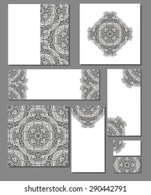 Vector corporate identity. Abstract backdrop. Template. Brand, visualization, corporate identity business set. Identity Design Template. Card, envelope.
