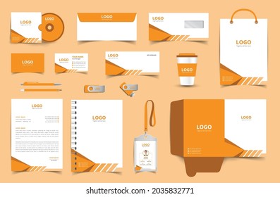 Vector Corporate Identity Design Template. Stationery design set in complete package. eps10