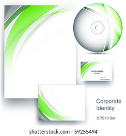 vector corporate identity set. Eps10