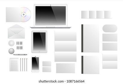 Vector corporate identity template