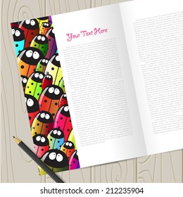 Vector corporate identity template. Business card, disc, document, tag. Eps10