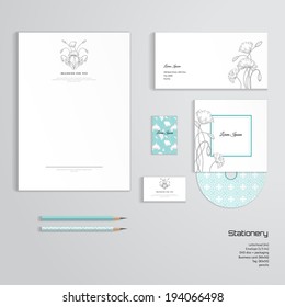 Vector corporate identity templates. 