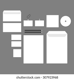 Vector corporate identity templates.